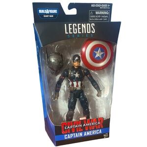 Marvel Legends BAF Giant Man Series CAPTAIN AMERICA Civil War 6” Action Figure